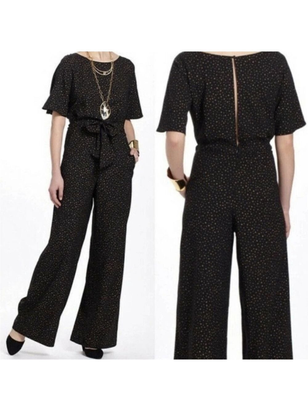 Anthropologie Corey Lyn Calter Star Jumpsuit Size XS